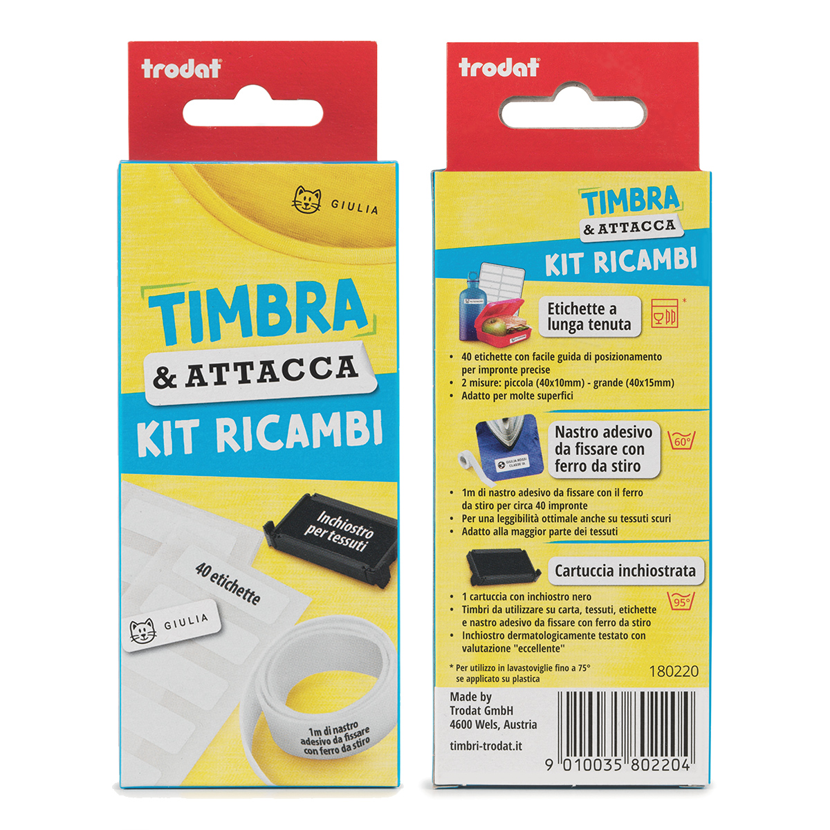 Kit Ricambi Timbra & Attacca - Laboratorio Timbri